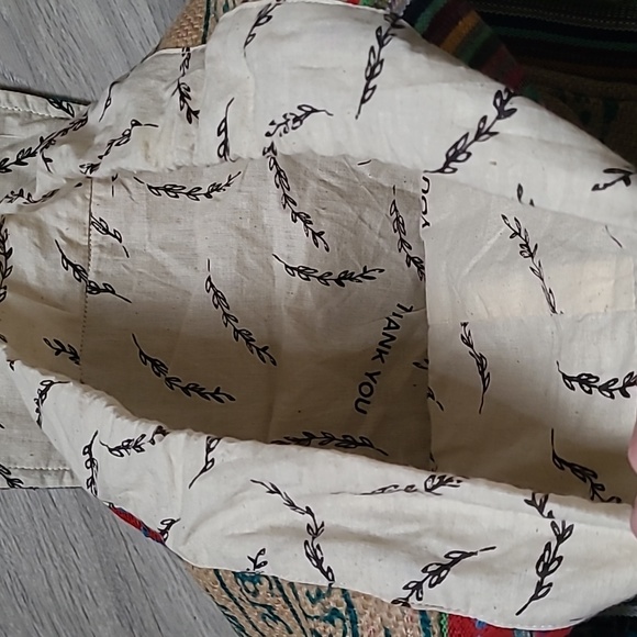 Rice Love Recycled Boho Travel Backpack - Picture 6 of 8